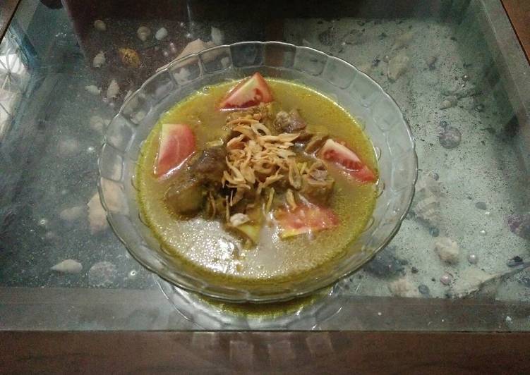 Sayur marag/marak kambing