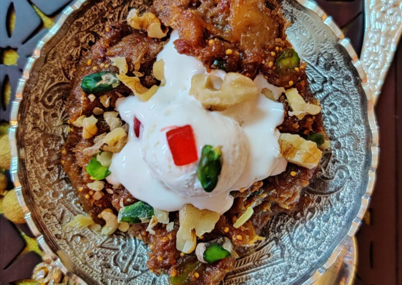 Luxurious walnuts meet the desi sweetness