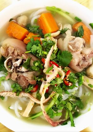 Hình của món Bánh canh giò heo.