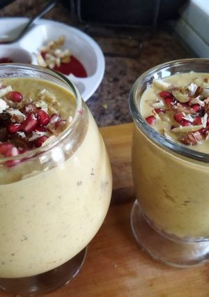 A picture of Nutty fruitty salad.