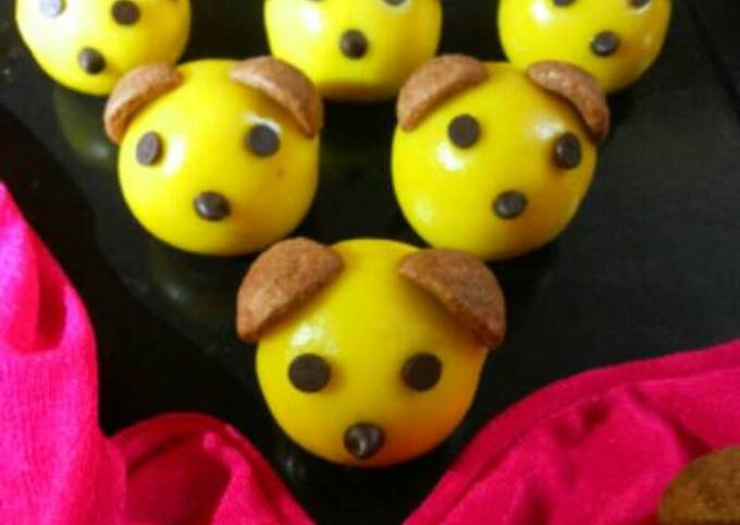 Recipe of Homemade Puppy Face Cookies