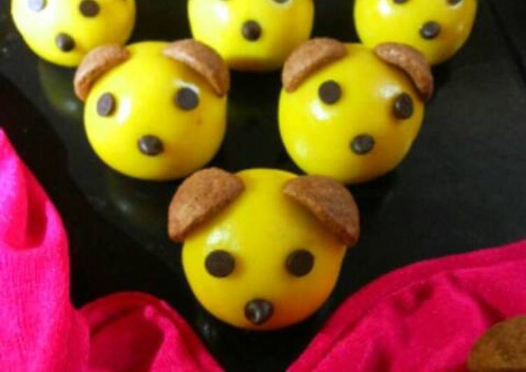 Simple Way to Prepare Homemade Puppy Face Cookies