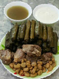 صورة لوصفة محشي ورق عنب (يبرأ)