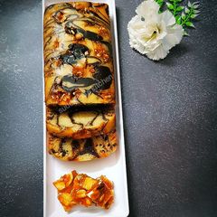 A picture of Marble Loaf Cake.