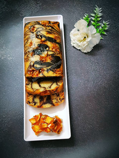 A picture of Marble Loaf Cake.