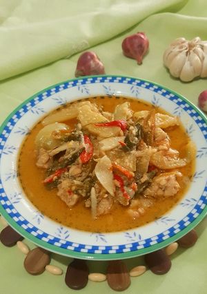 Foto resep Sayur Tempe Tomat Hijau