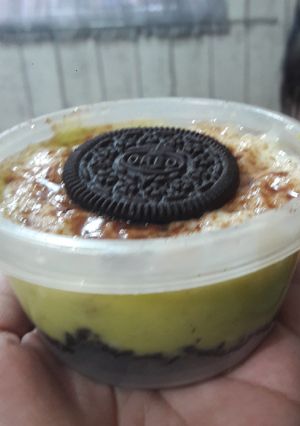 Foto resep Oreo Avocado Cheesecake #lumer #antigagal #nobake