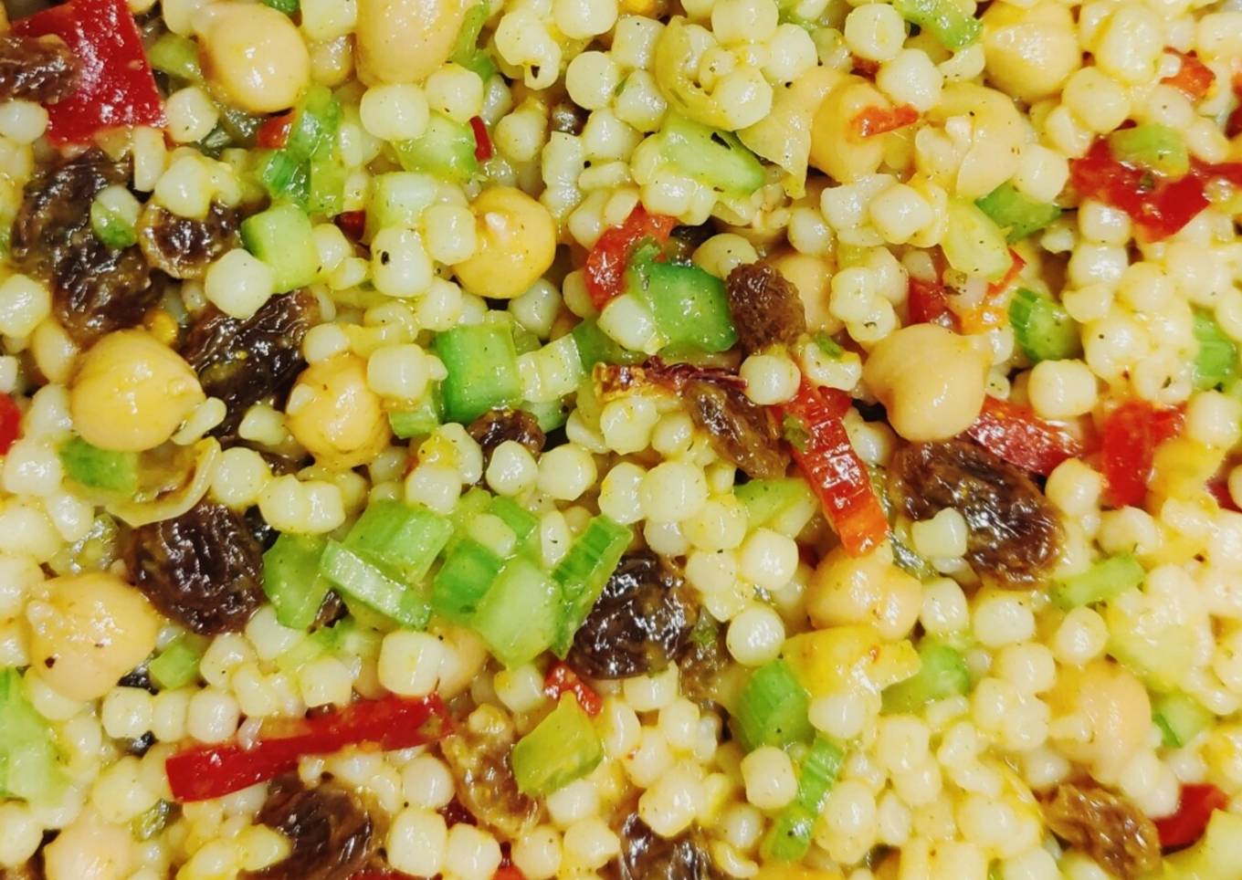 Pearl couscous salad