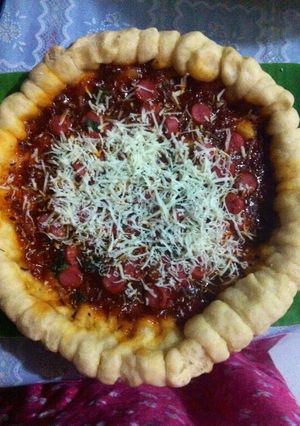 Foto resep Pizza rumahan ala ala akyu😁