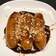Pisang Karamel Topping Hazelnut