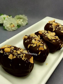 Una foto de Dátiles rellenos de maní (snickers sin azúcar)
