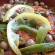 Tajine de Pescado y verduras