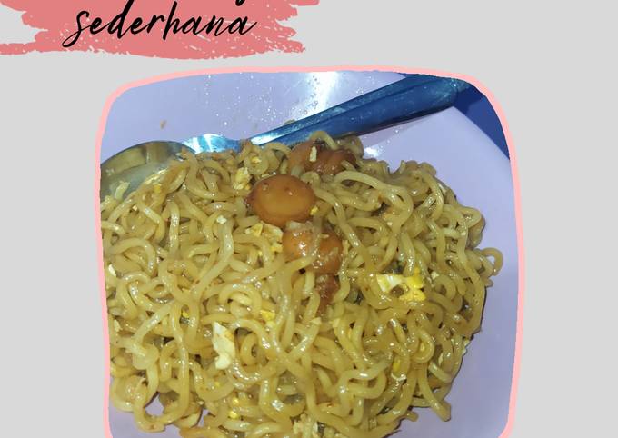 Resep Mie Goreng Sederhana Anti Gagal