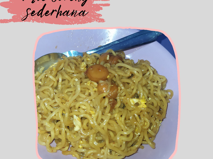 Resep Mie Goreng Sederhana Anti Gagal