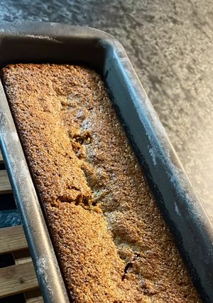 Foto de Bolo de tâmaras com aveia