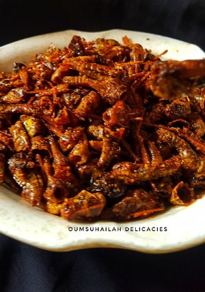 A picture of Crispy fara😋😋.