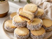 Una foto de alfajor de maicena