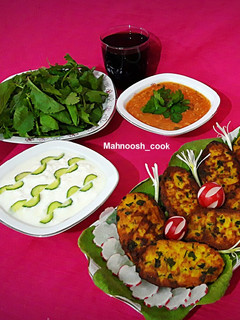 عکسی از دستور کتلت مادربزرگ جان