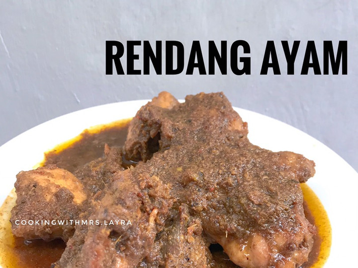 Langkah Mudah untuk Membuat Rendang Ayam Anti Gagal