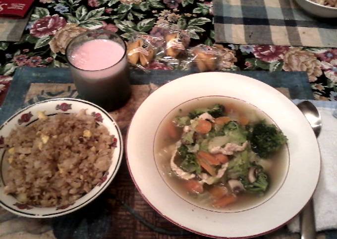 Healthy stamina soup