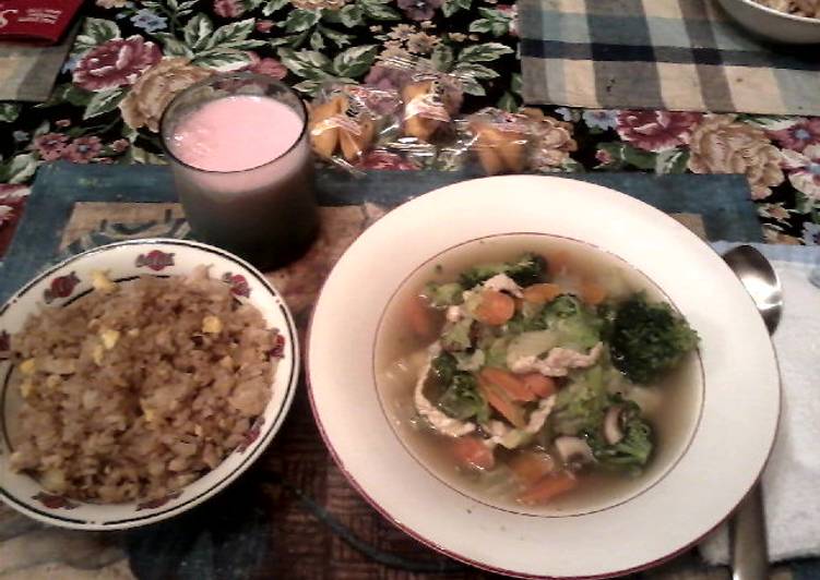 My Grandma Healthy stamina soup