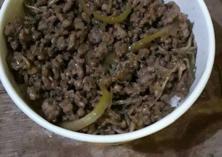 Beef teriyaki simple