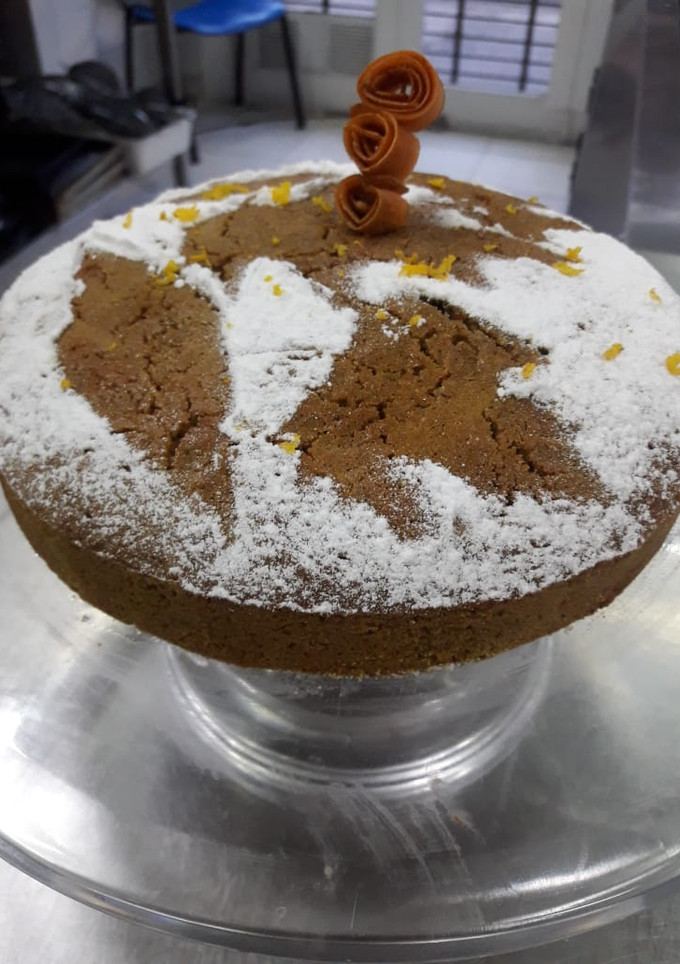 Una foto de Carrot cake
