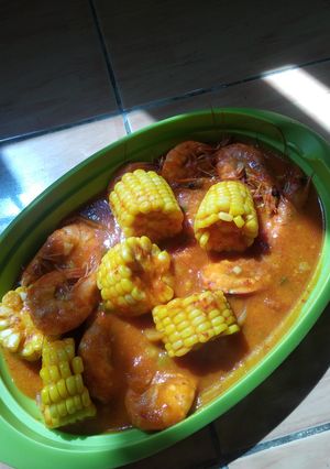 Foto resep Udang Saos Padang