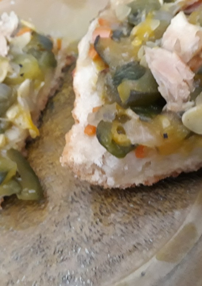 Una foto de Tarta masa salada