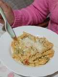 Pasta con pollo sabor burritos