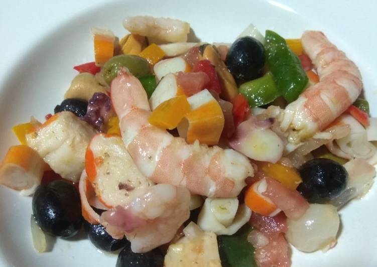 Salpicón de marisco Receta de Ele Cookpad