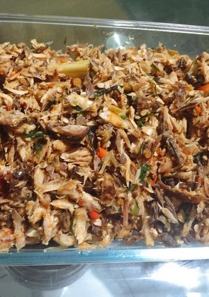 Foto resep Cakalang Suwir Super Pedas