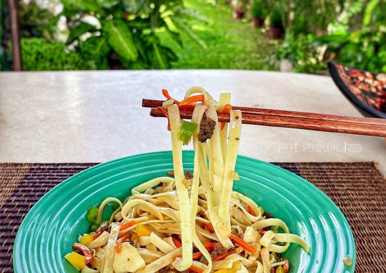 Fettuccine Goreng Daging
#pasta