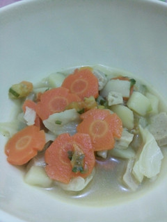 Foto resep Sayur sop bakso sederhana (no MSG)
