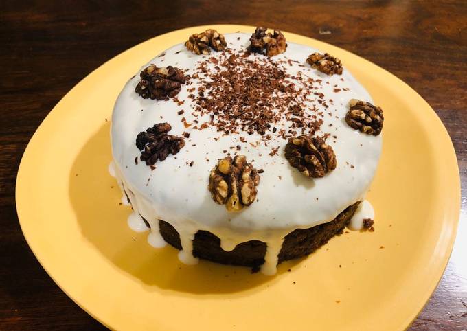 Recipe of Favorite Coffee Walnut cake with Greek yogurt frosting