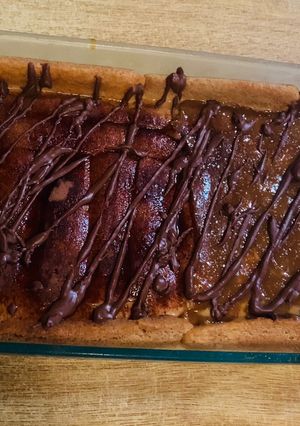 Una foto de Postre De Vainillas y Flan 🍮 ☺️