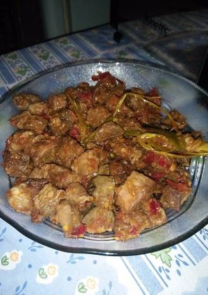Foto resep Sate belanga manis pedas Manado
