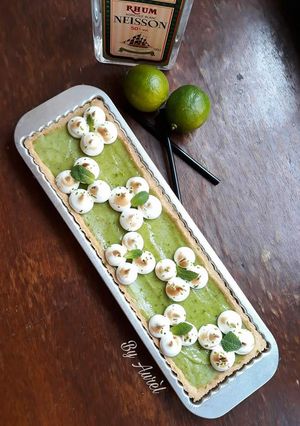 Une photo de ☆Tarte Mojito Meringuée☆