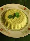 Mousse de cilantro