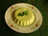 Mousse de cilantro