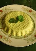 Una foto de Mousse de cilantro