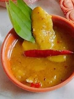আমের চাটনি রেসিপির প্রধান ছবি