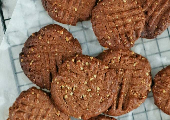 Choco peanut cookies