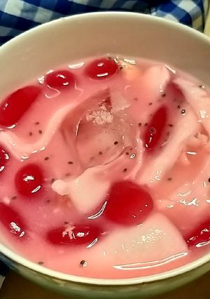 Foto resep Es kolang kaling kelapa muda