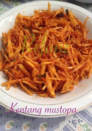 Foto resep Kentang mustopa ala refanz
