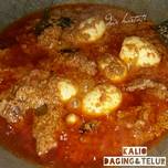 Kalio Daging & Telur