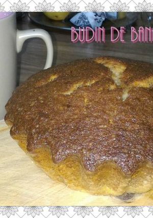 Una foto de Budín de banana