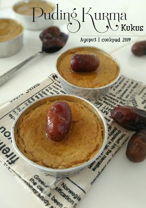 Foto resep Puding Kurma Kukus