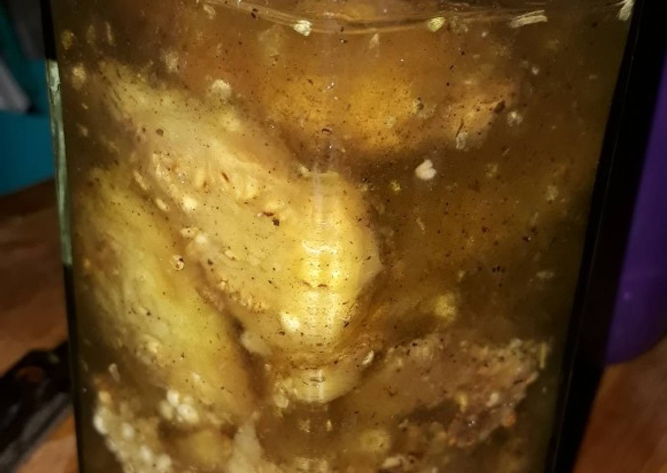 Berenjenas al escabeche