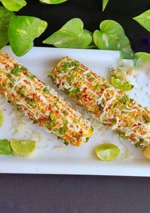 A picture of Classic Mexican Corn.